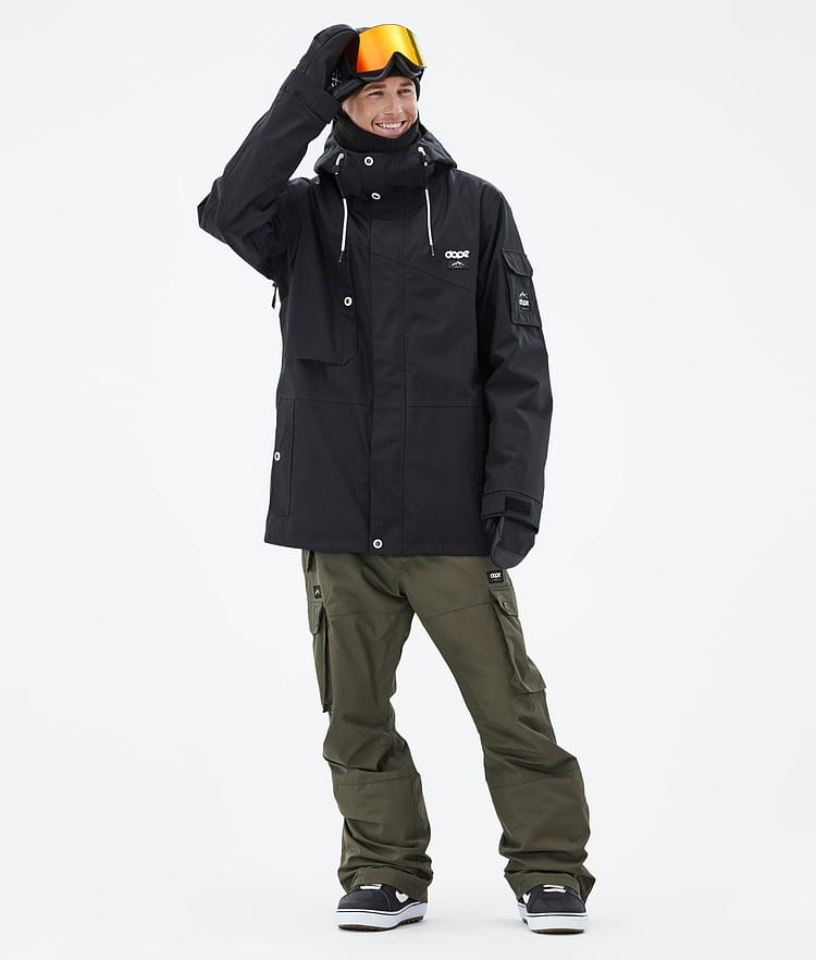 Dope Adept Snowboard Outfit Herren Black/Olive Green, Image 1 of 2