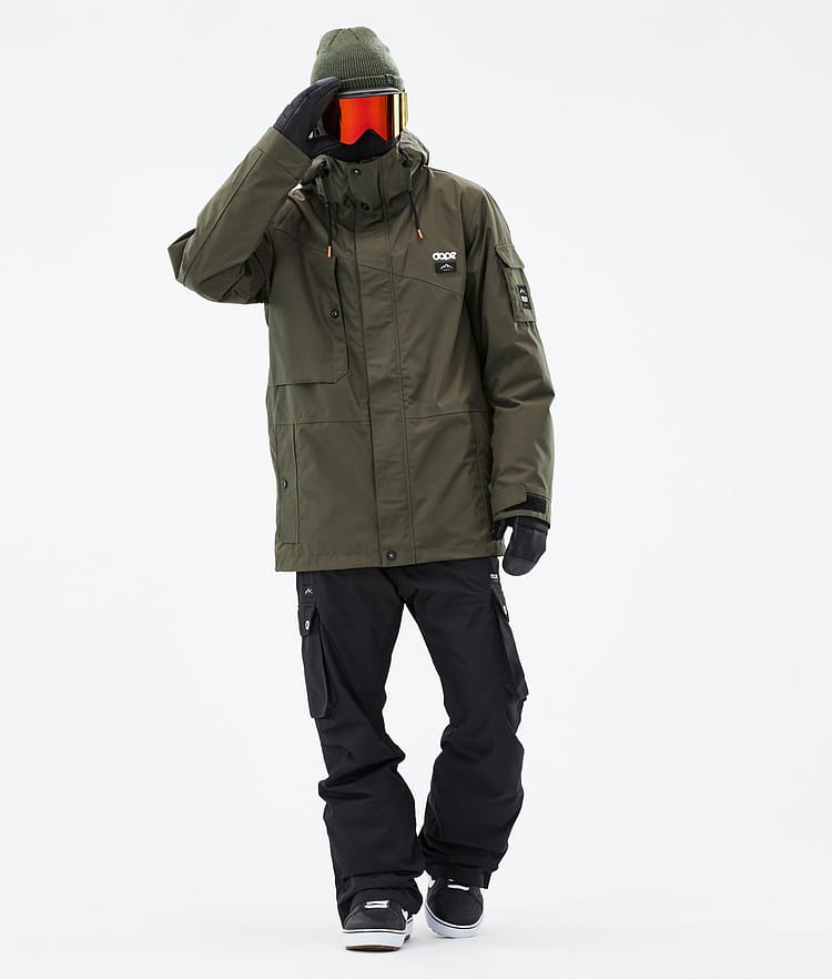 Dope Adept Snowboard Outfit Herren Olive Green/Black, Image 1 of 2