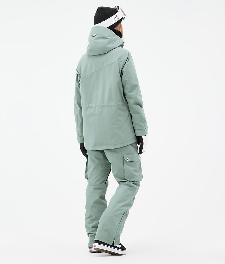 Dope Adept W Snowboard Outfit Damen Faded Green