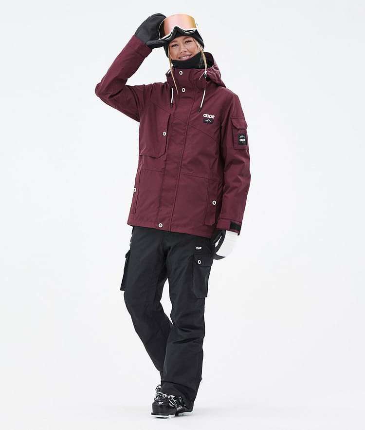 Dope Adept W Ski Outfit Damen Burgundy/Black, Image 1 of 2