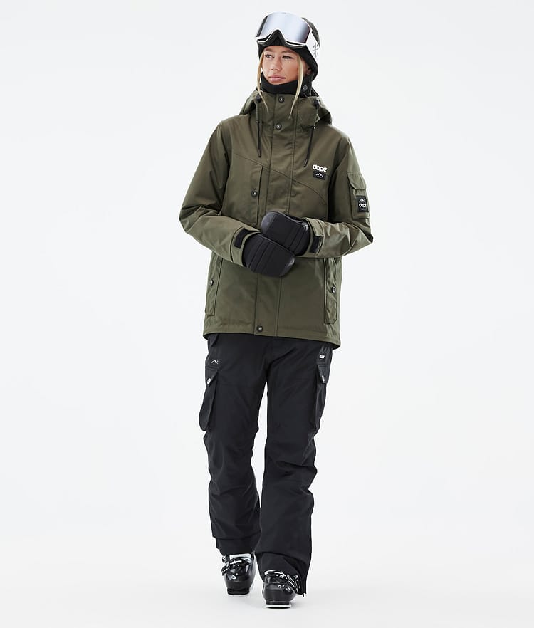 Dope Adept W Ski Outfit Damen Olive Green/Black, Image 1 of 2