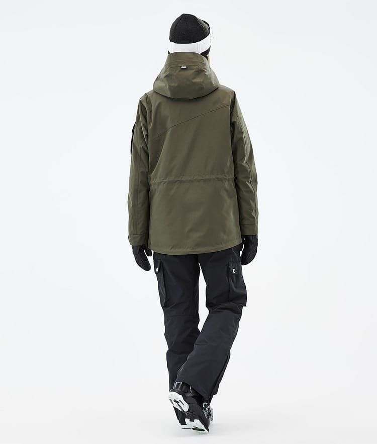 Dope Adept W Ski Outfit Damen Olive Green/Black, Image 2 of 2