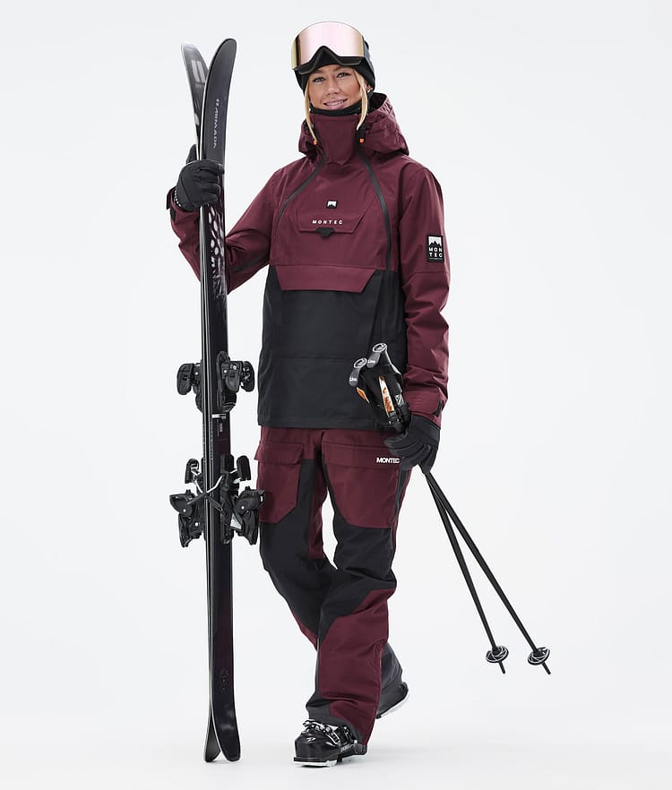 Montec Doom W Ski Outfit Damen Burgundy/Black, Image 1 of 2