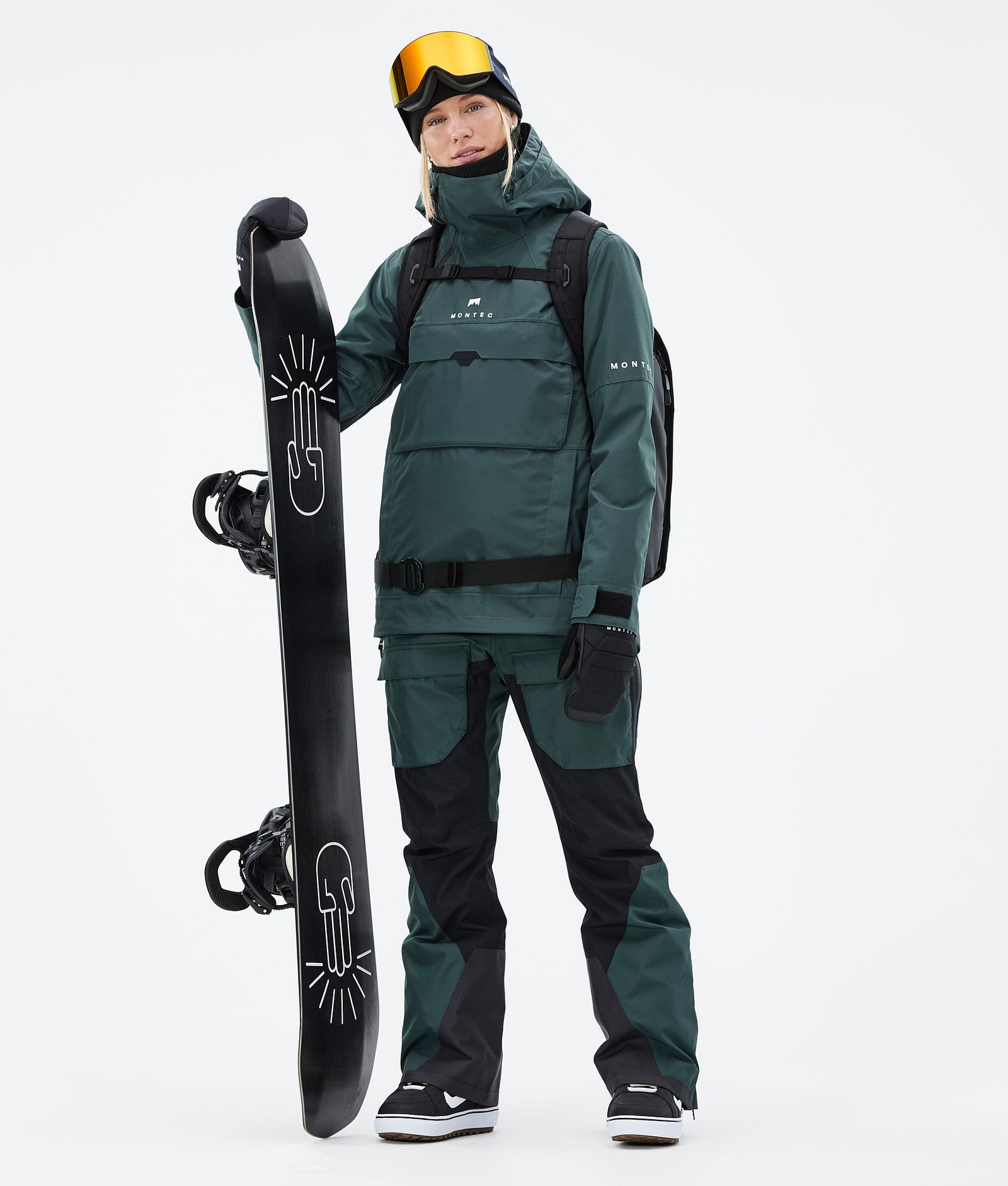 Montec Dune W Snowboard Outfit Damen Dark Atlantic/Black
