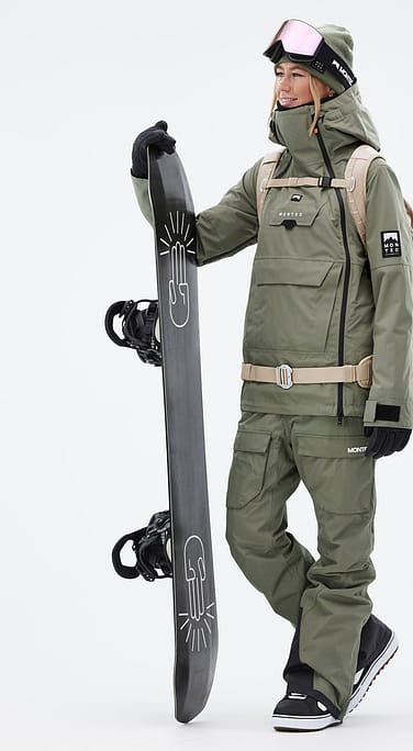 Montec Doom W Snowboard Outfit Damen Greenish