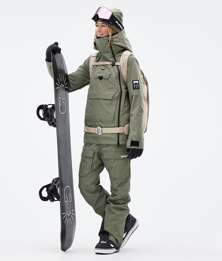 Montec Doom W Snowboard Outfit Damen Greenish