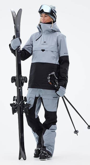 Montec Dune W Ski Outfit Damen Soft Blue/Black