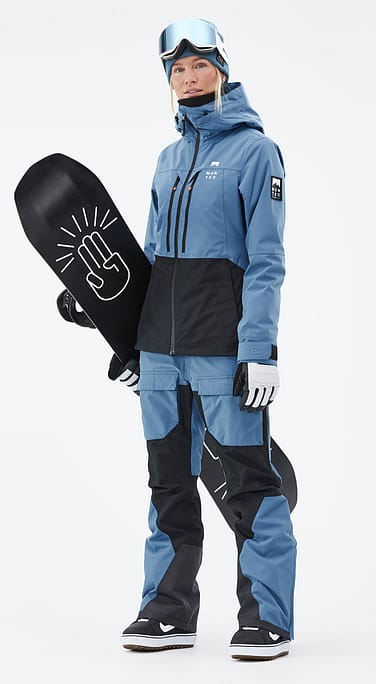 Montec Moss W Snowboard Outfit Damen Blue Steel/Black