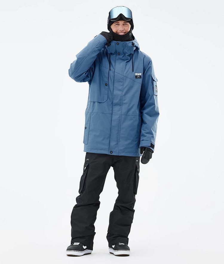 Dope Adept Snowboard Outfit Herren Blue Steel/Black, Image 1 of 2