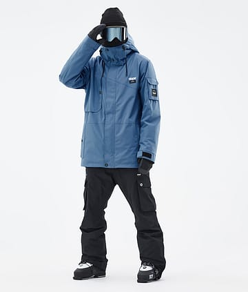 Dope Adept Ski Outfit Blue Steel/Black