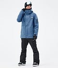 Dope Adept Snowboard Outfit Herren Blue Steel/Blackout