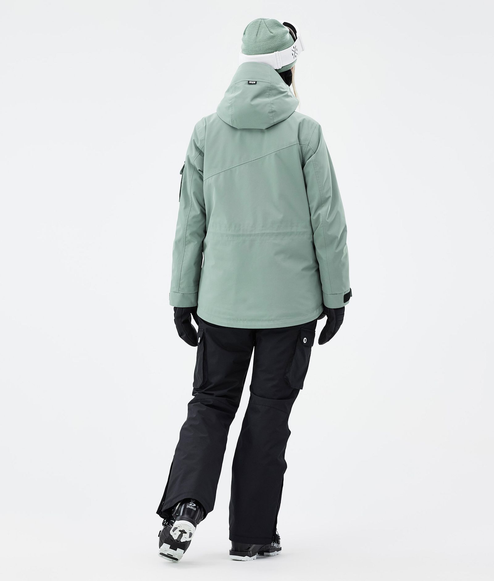 Dope Adept W Ski Outfit Damen Faded Green/Black