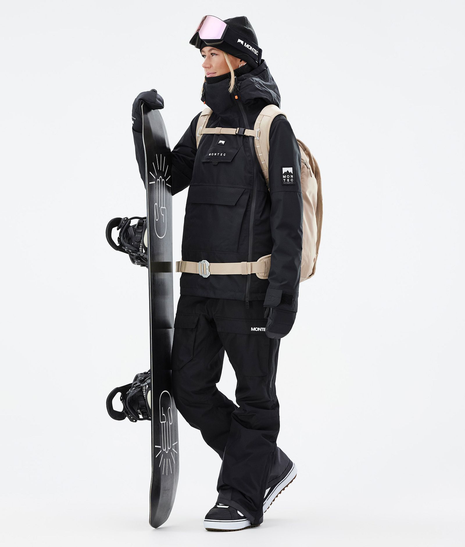 Montec Doom W Snowboard Outfit Damen Black