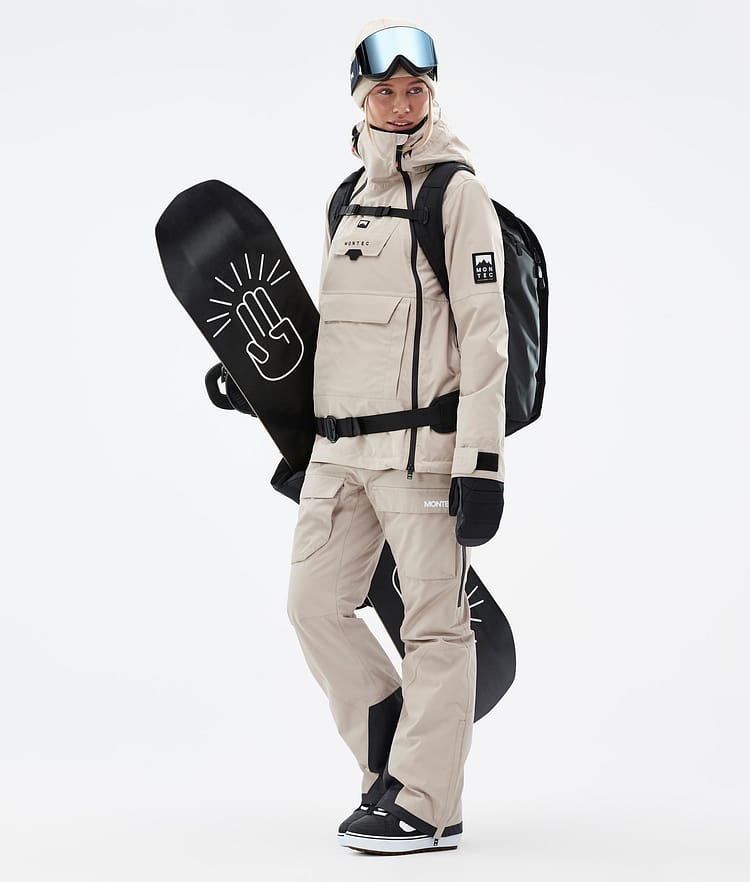 Montec Doom W Snowboard Outfit Damen Sand