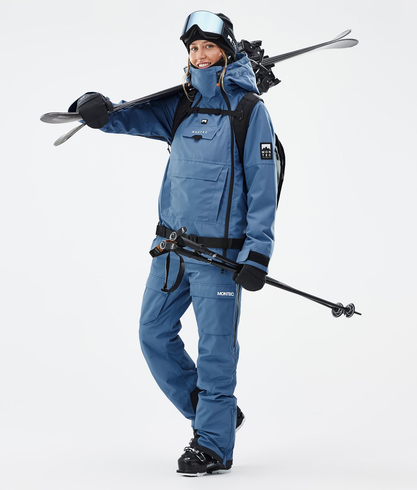 Montec Doom W Ski Outfit Damen Blue Steel