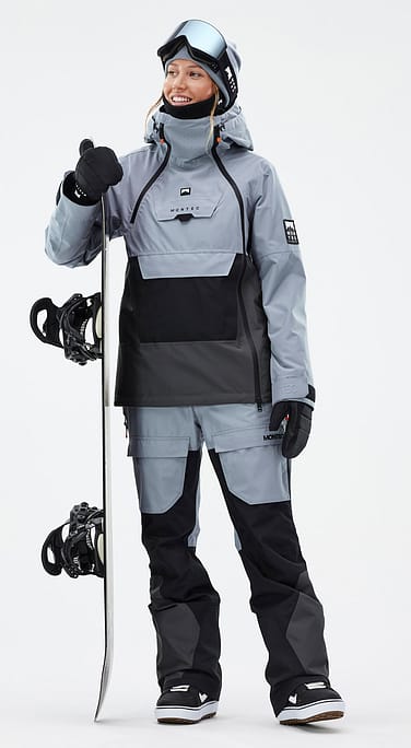 Montec Doom W Snowboard Outfit Damen Soft Blue/Black/Phantom