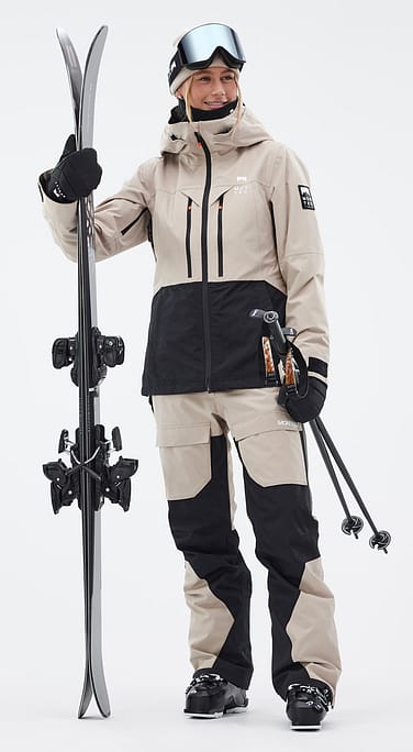 Montec Moss W Ski Outfit Damen Sand/Black