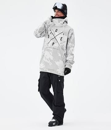 Dope Yeti Ski Outfit Herren Grey Camo/Black