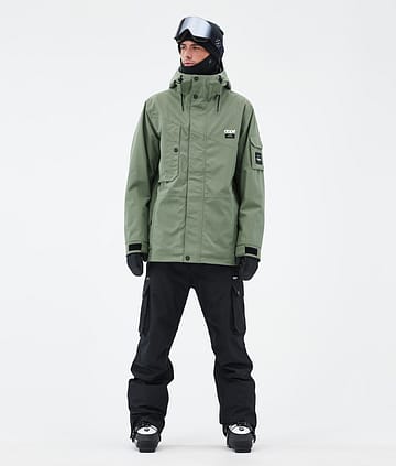 Dope Adept Ski Outfit Moss Green/Blackout