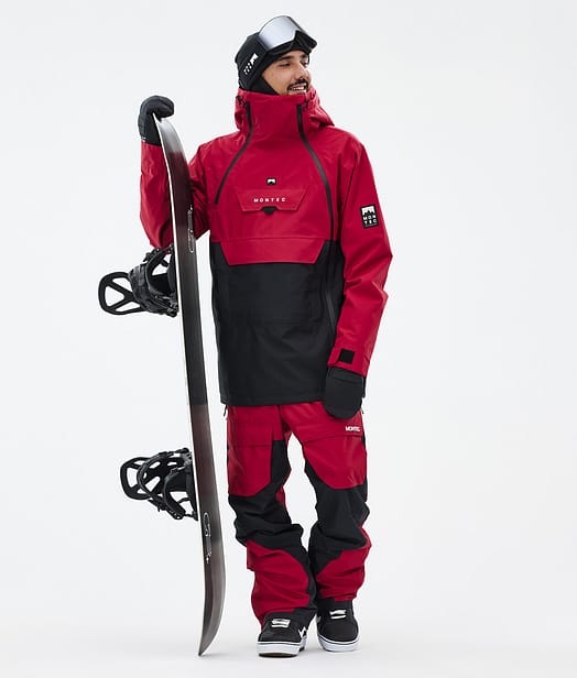 Montec Doom Snowboard Outfit Deep Red/Black