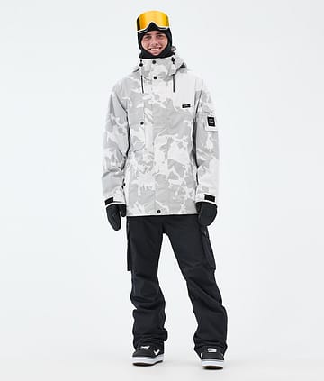 Dope Adept Snowboard Outfit Herren Grey Camo/Black
