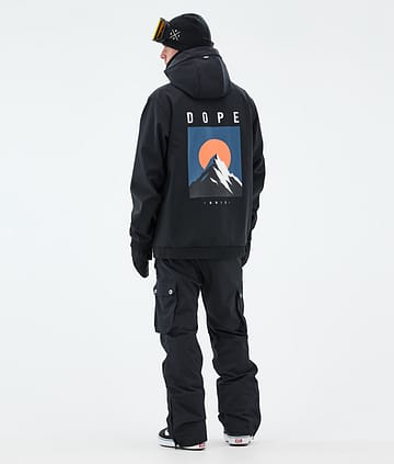Dope Yeti Snowboard Outfit Herren Black/Black
