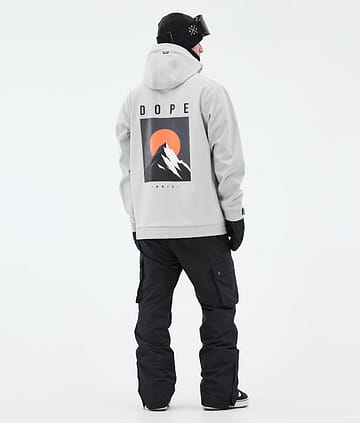 Dope Yeti Snowboard Outfit Herren Light Grey/Black