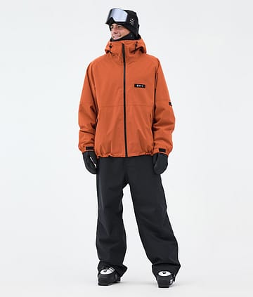 Dope Spartan Ski Outfit Herren Burned Orange/Black