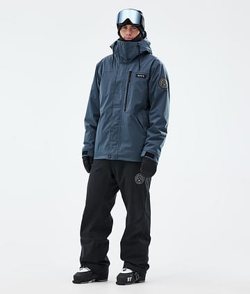 Dope Blizzard Full Zip Ski Outfit Metal Blue/Black