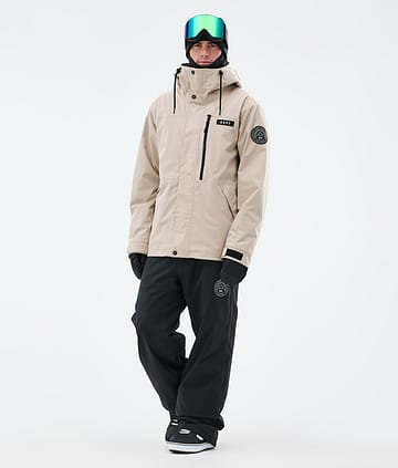 Dope Blizzard Full Zip Snowboard Outfit Herren Sand/Black
