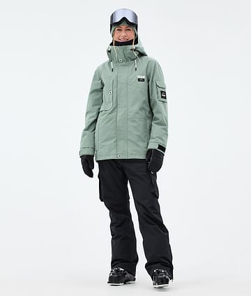Dope Adept W Ski Outfit Damen Faded Green/Black