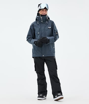 Dope Adept W Snowboard Outfit Damen Metal Blue/Black