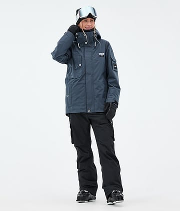 Dope Adept W Ski Outfit Damen Metal Blue/Black