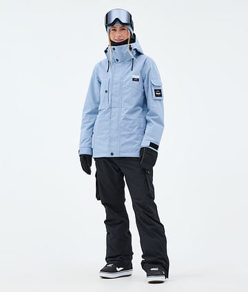 Dope Adept W Snowboard Outfit Damen Light Blue/Black