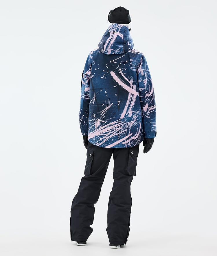 Dope Adept W Ski Outfit Damen Carvings Pink/Black, Image 2 of 2