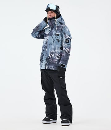 Dope Adept W Snowboard Outfit Damen Punk Blue/Black