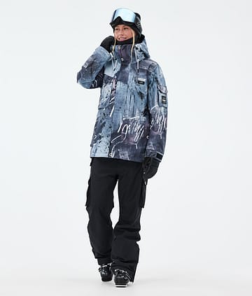 Dope Adept W Ski Outfit Damen Punk Blue/Black