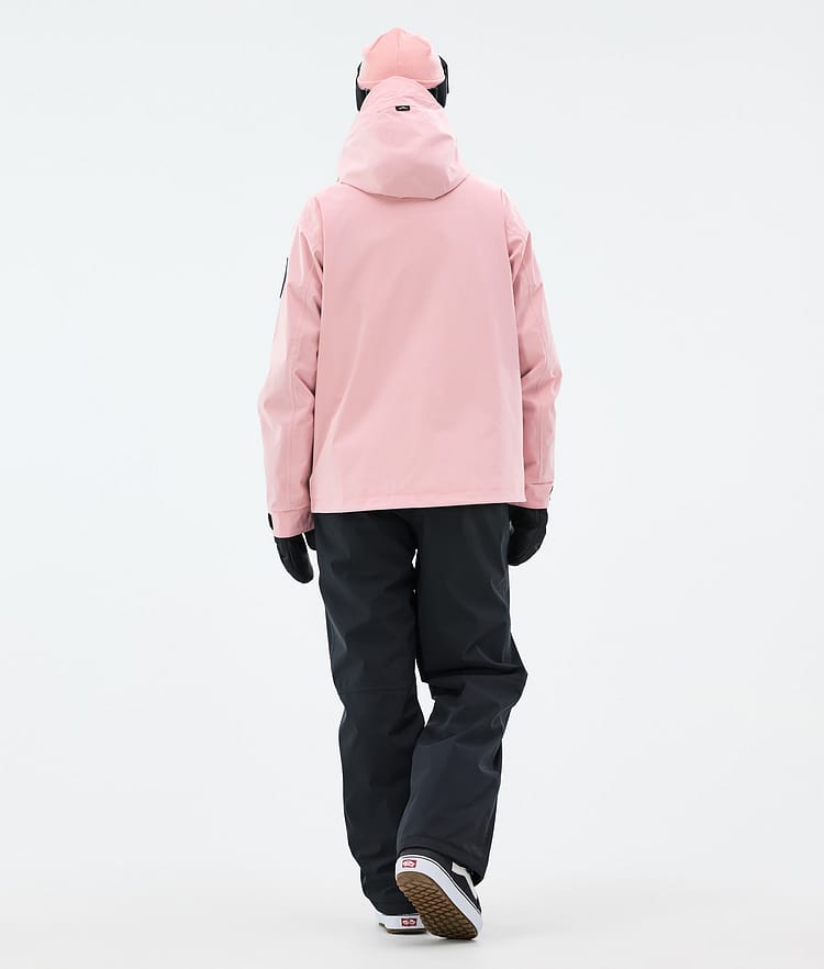 Dope Blizzard W Full Zip Snowboard Outfit Damen Soft Pink/Black, Image 2 of 2