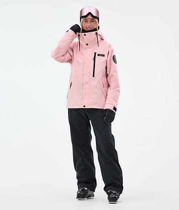 Dope Blizzard W Full Zip Ski Outfit Damen Soft Pink/Black