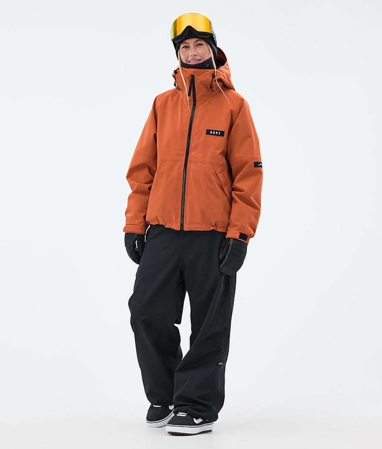 Dope Spartan W Snowboard Outfit Damen Burned Orange/Black, Image 1 of 2