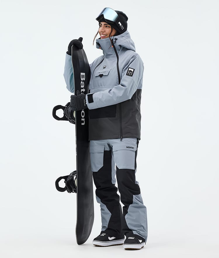 Montec Doom W Snowboard Outfit Damen Soft Blue/Black/Phantom, Image 1 of 2