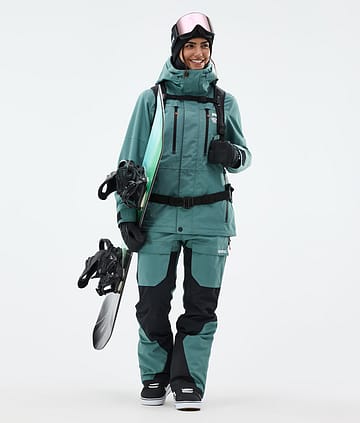 Montec Fawk W Snowboard Outfit Damen Atlantic/Black