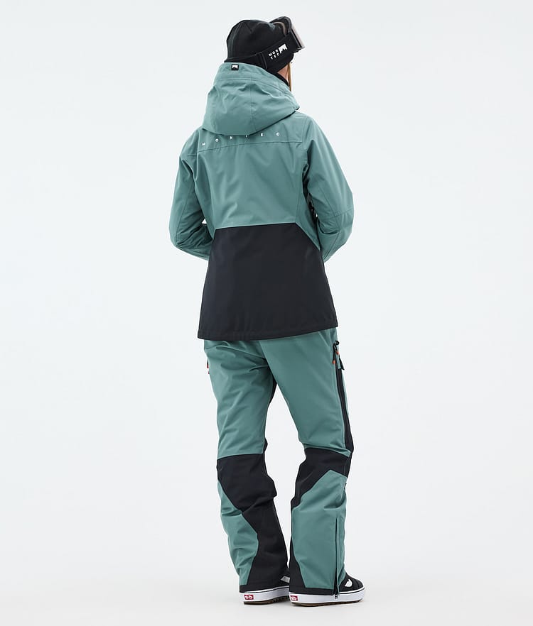 Montec Moss W Snowboard Outfit Damen Atlantic/Black, Image 2 of 2