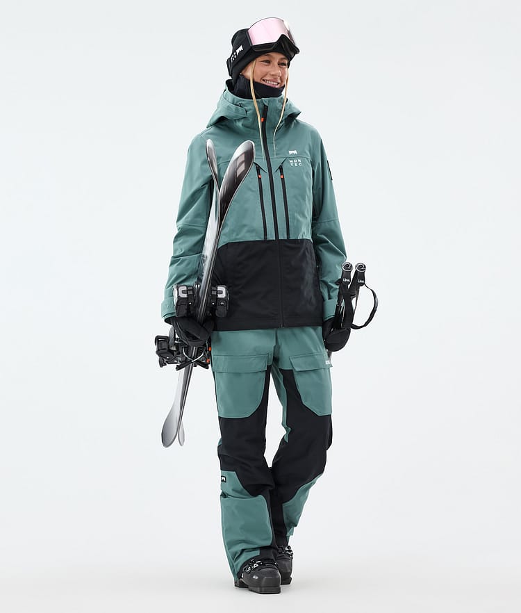 Montec Moss W Ski Outfit Damen Atlantic/Black, Image 1 of 2