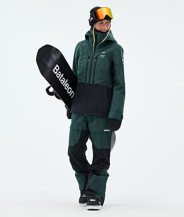 Montec Moss W Snowboard Outfit Damen Dark Atlantic/Black