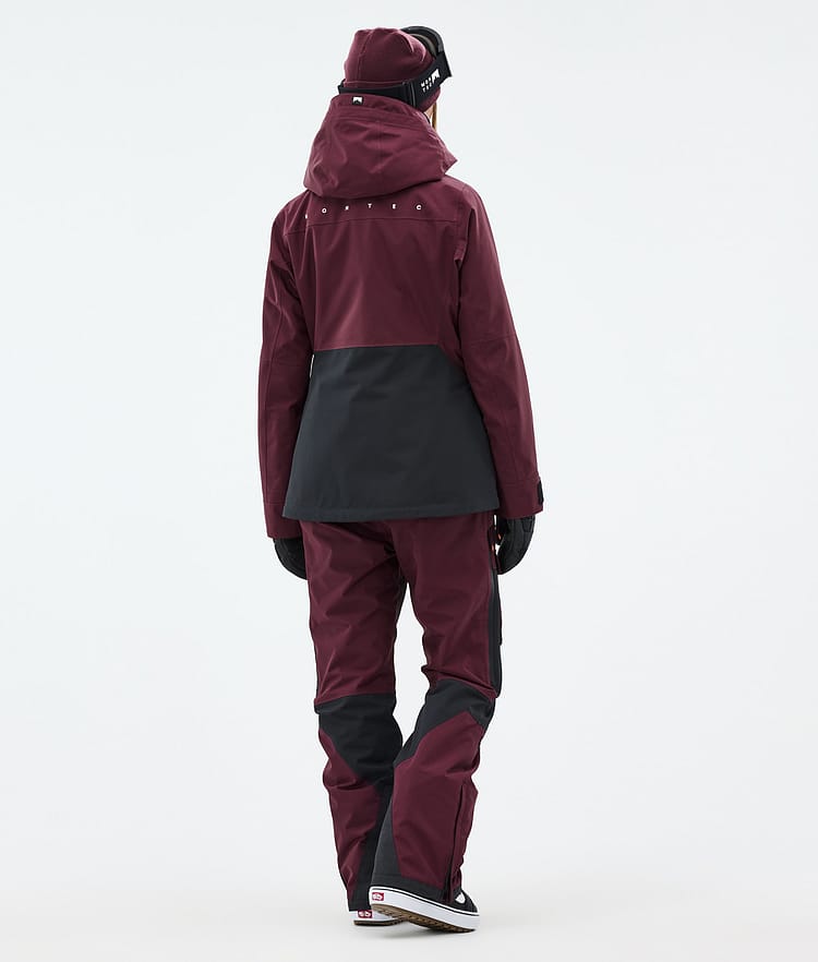 Montec Moss W Snowboard Outfit Damen Burgundy/Black, Image 2 of 2