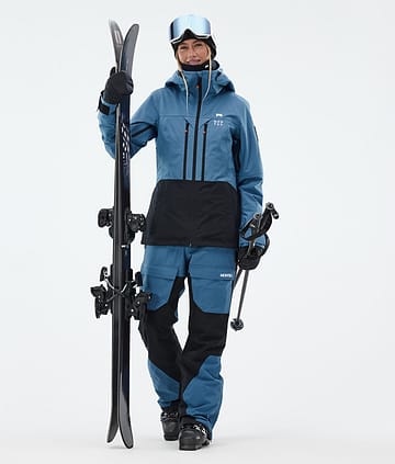 Montec Moss W Ski Outfit Damen Blue Steel/Black