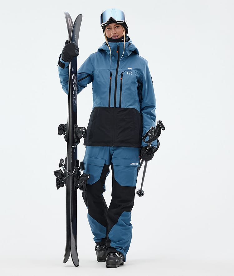 Montec Moss W Ski Outfit Damen Blue Steel/Black, Image 1 of 2
