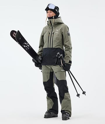 Montec Moss W Ski Outfit Damen Greenish/Black