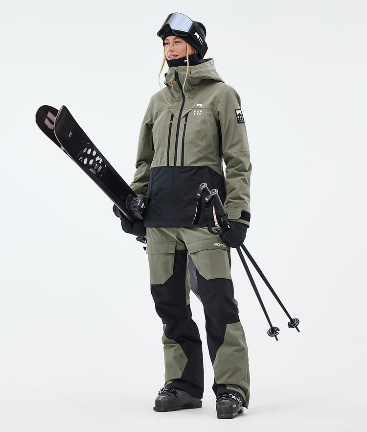 Montec Moss W Ski Outfit Damen Greenish/Black, Image 1 of 2